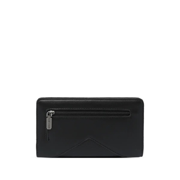 PIXIE MOOD Sophie Recycled Vegan Wallet in Black | Timeless Sustainable Classic* - Picture 4 of 4